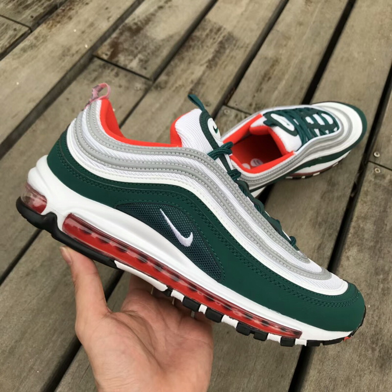 Authentic Nike Air Max 97 White-Green